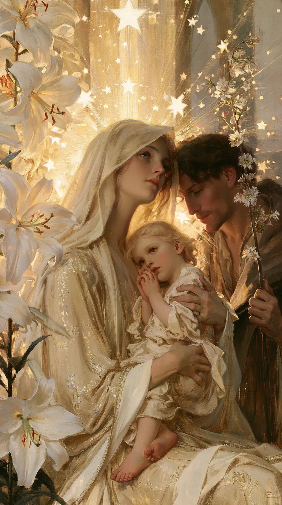 The Holy Family - Symbolist · Portrait n° 8