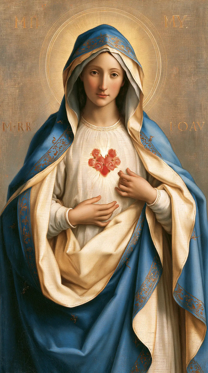 Immaculate Heart of Mary - Florentine Renaissance · Portrait n° 9