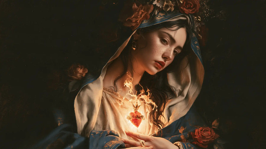 Immaculate Heart of Mary - Mary as Divine Light · Landscape n° 12