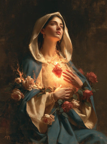 Immaculate Heart of Mary - Mary as Divine Light · Portrait n° 13