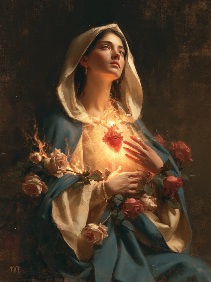 Immaculate Heart of Mary - Mary as Divine Light · Portrait n° 13