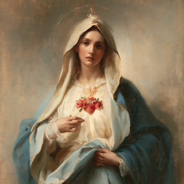 Immaculate Heart of Mary - Peace and Purity of Mary's Heart · Square n° 8