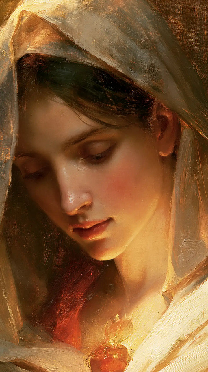 The Immaculate Heart of Mary — The Little Flame and the Brown Lock