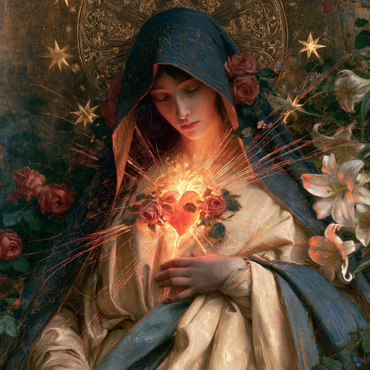 Immaculate Heart of Mary - Symbolist · Square n° 7