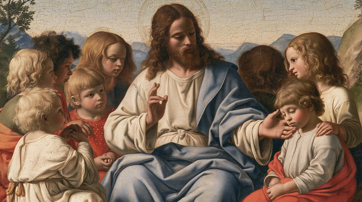 Jesus and the Children - Florentine Renaissance · Landscape n° 12
