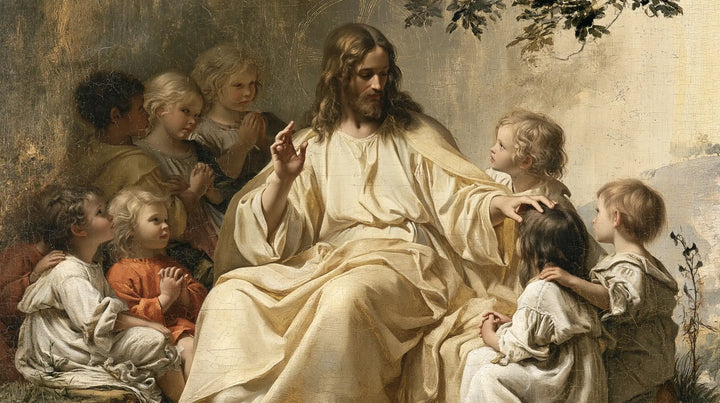 Jesus and the Children - Florentine Renaissance · Landscape n° 13