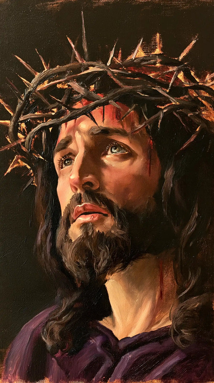 Jesus Crowned with Thorns — The Russet Crown of Hope