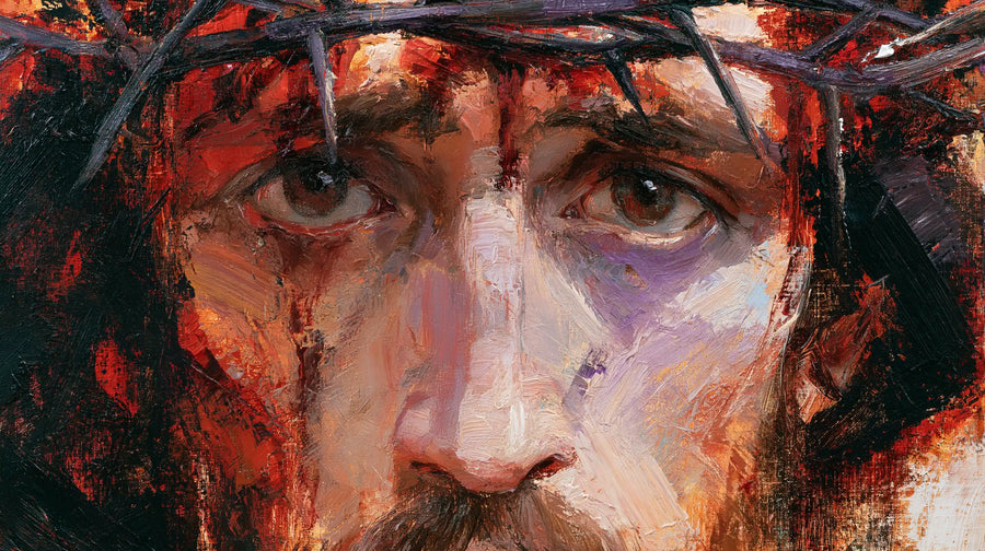 Jesus Crowned with Thorns — The Appeal in White Shards