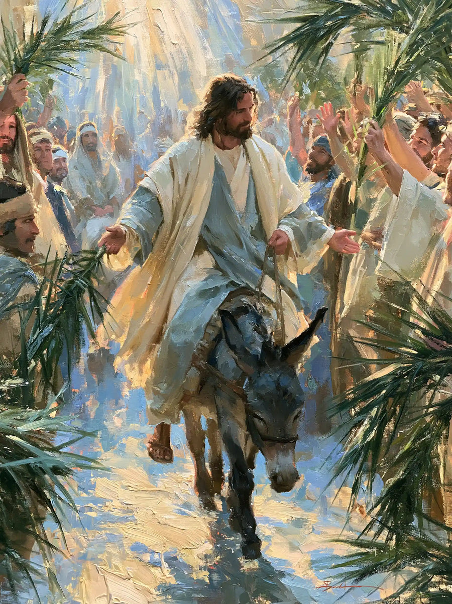 Jesus Enters Jerusalem – Impressionist · Portrait no. 12