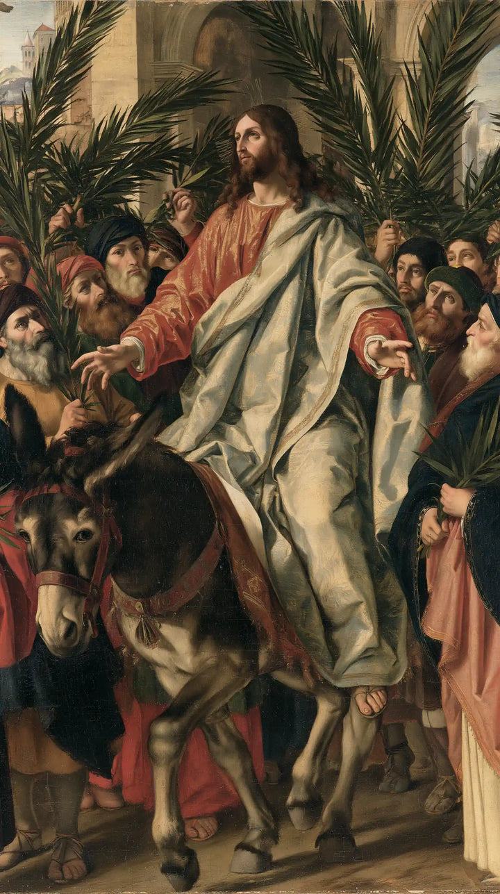 Jesus Enters Jerusalem – Florentine Renaissance · Portrait no. 2