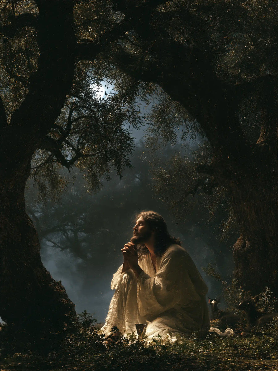 Jesus in Gethsemane — Light at the Foot of the Black Forest
