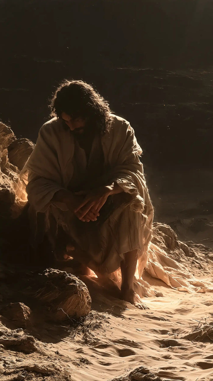 Jesus in the Desert - Christ as Divine Light · Portrait n° 11