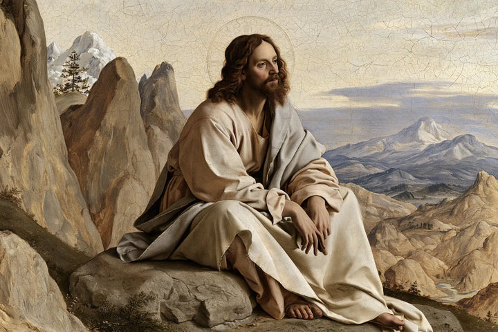 Jesus in the Desert - Florentine Renaissance · Landscape n° 16
