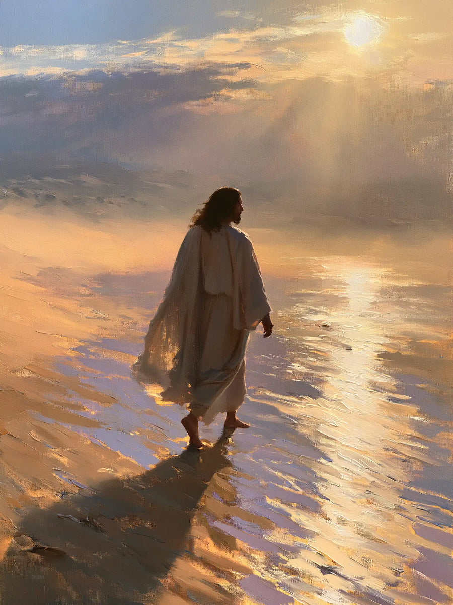 Jesus in the Desert - Impressionist · Portrait n° 20