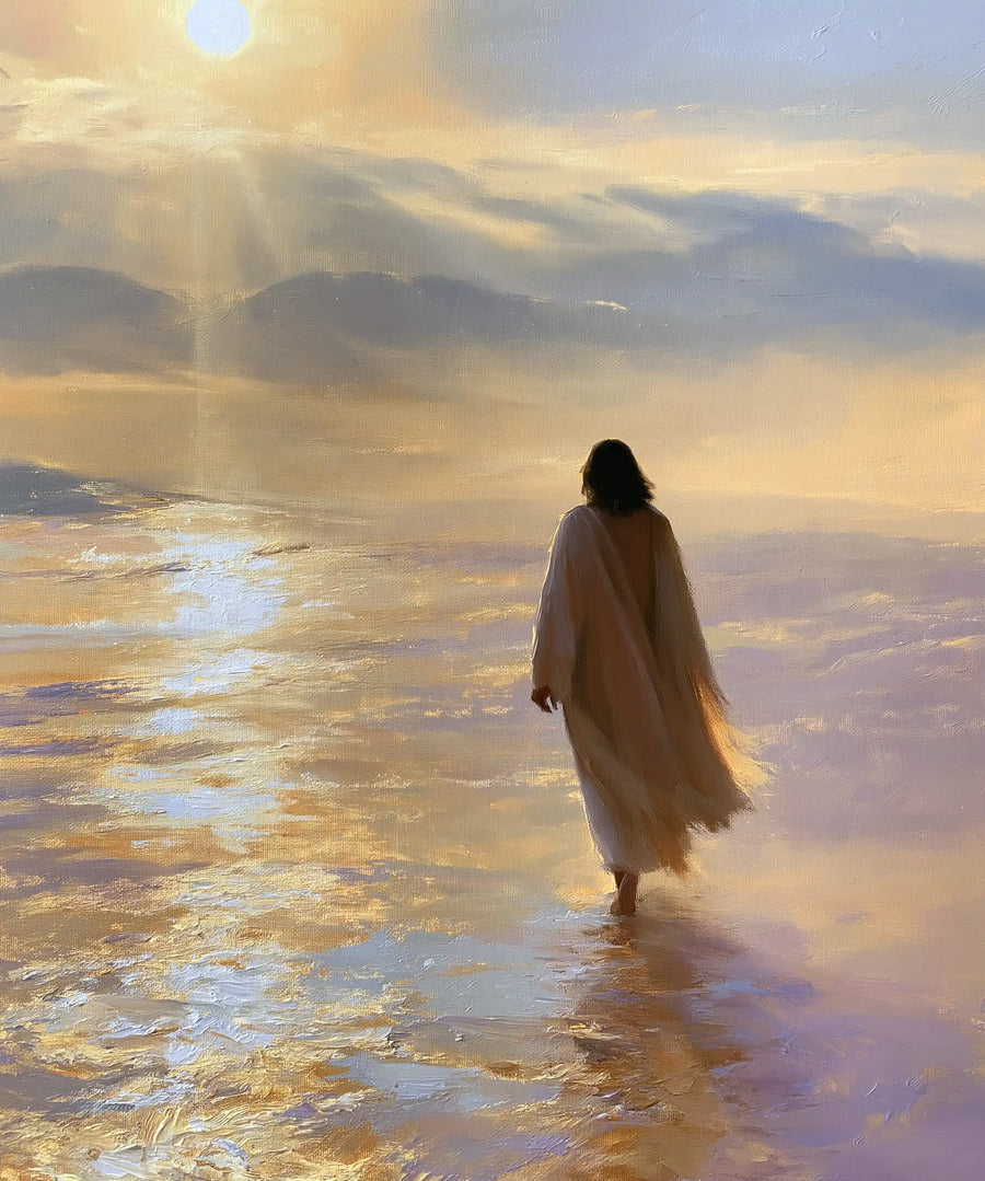 Jesus in the Desert - Impressionist · Portrait n° 26