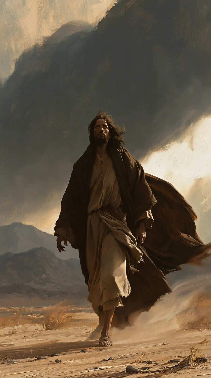 Jesus in the Desert - The Inner Struggle · Portrait n° 6