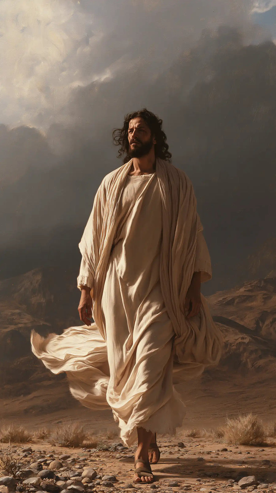 Jesus in the Desert - The Inner Struggle · Portrait n° 24