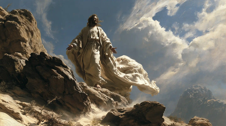 Jesus in the Desert - Theatrical Baroque · Landscape n° 17