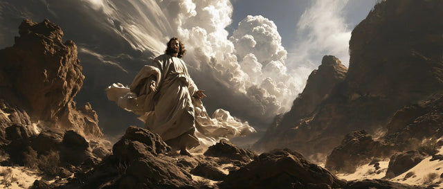 Jesus in the Desert - Theatrical Baroque · Landscape n° 27