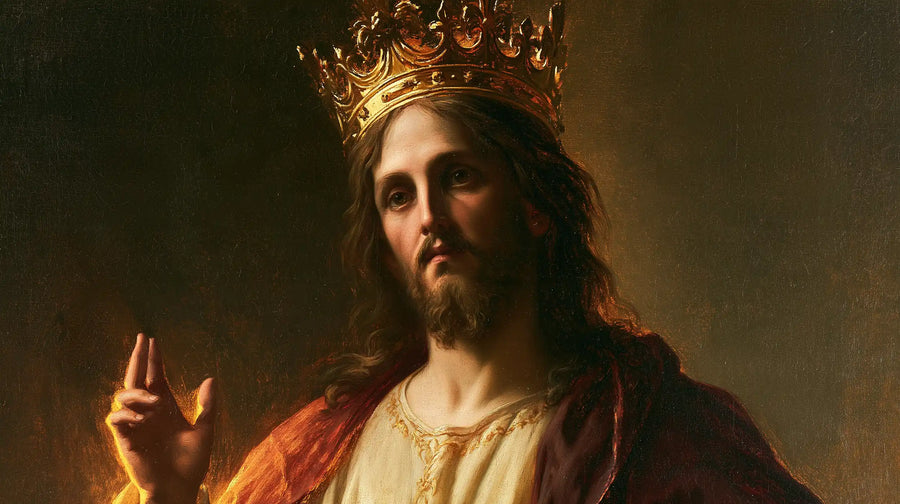 Jesus the King - Close Royal Portrait · Landscape n° 13