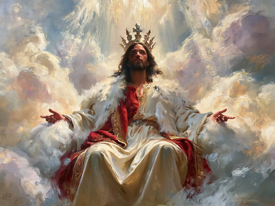 Jesus the King - Impressionist · Landscape n° 1