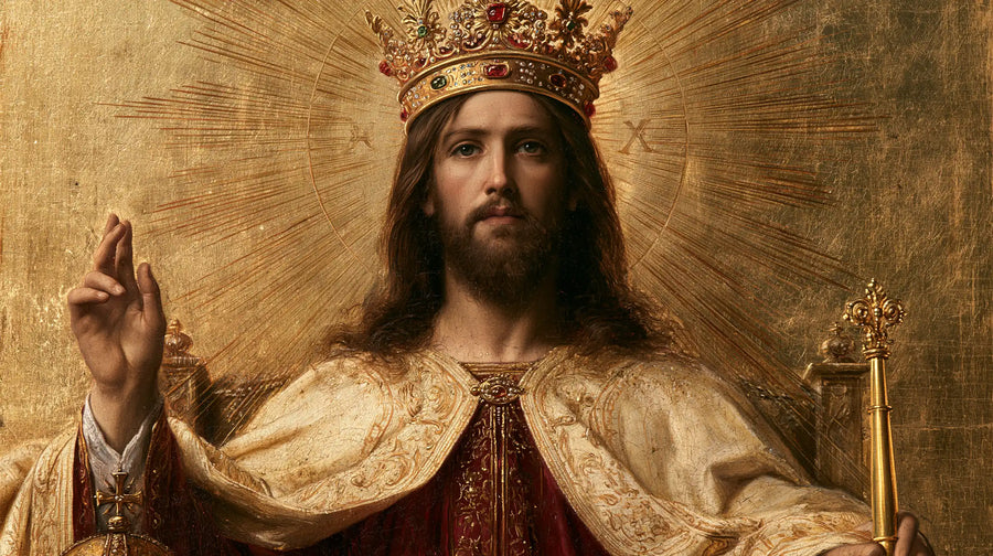 Jesus the King - Sacred Gold · Landscape n° 9