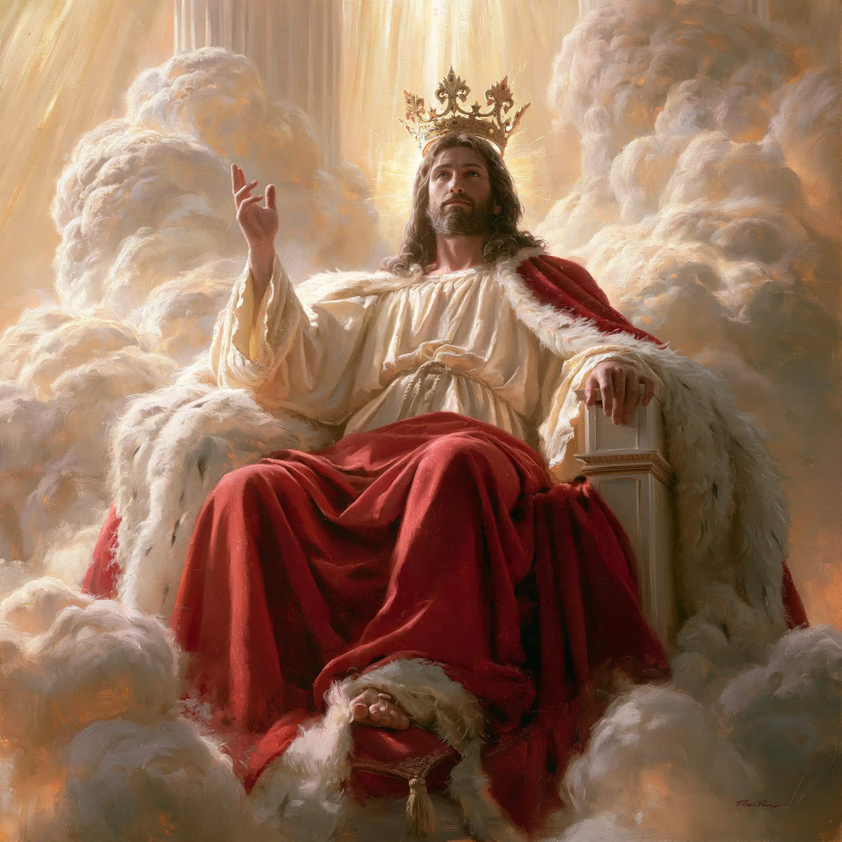 Jesus the King - Sacred Royal Majesty · Square n° 5