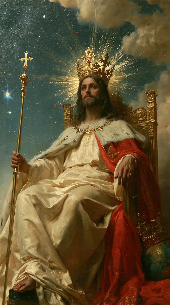Jesus the King - Symbolist · Portrait n° 2