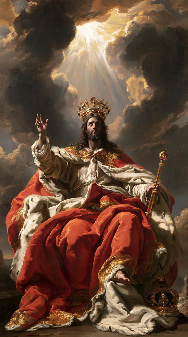 Jesus the King — The Presence Beneath the Great White Sky