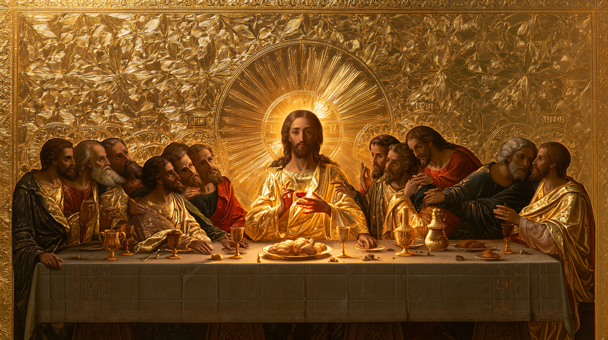 The Last Supper - Sacred Golden n° 18 — aperçu de la finition sélectionnée