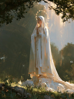 Our Lady of Fatima – Expressionist · Portrait no. 6
