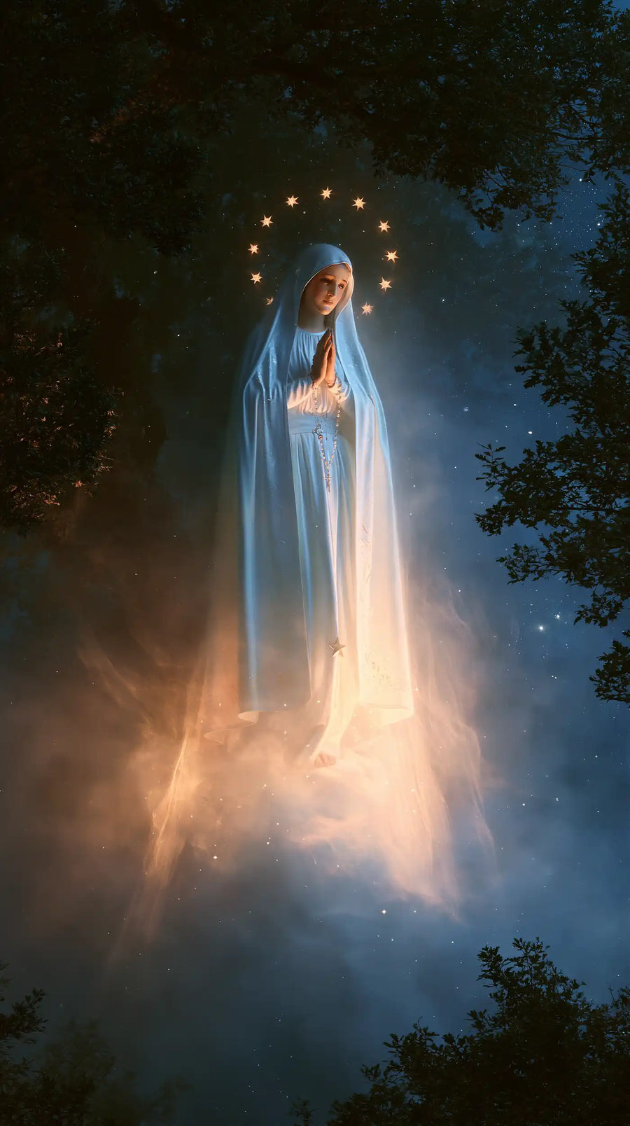 Our Lady of Fatima – Symbolist · Portrait no. 3