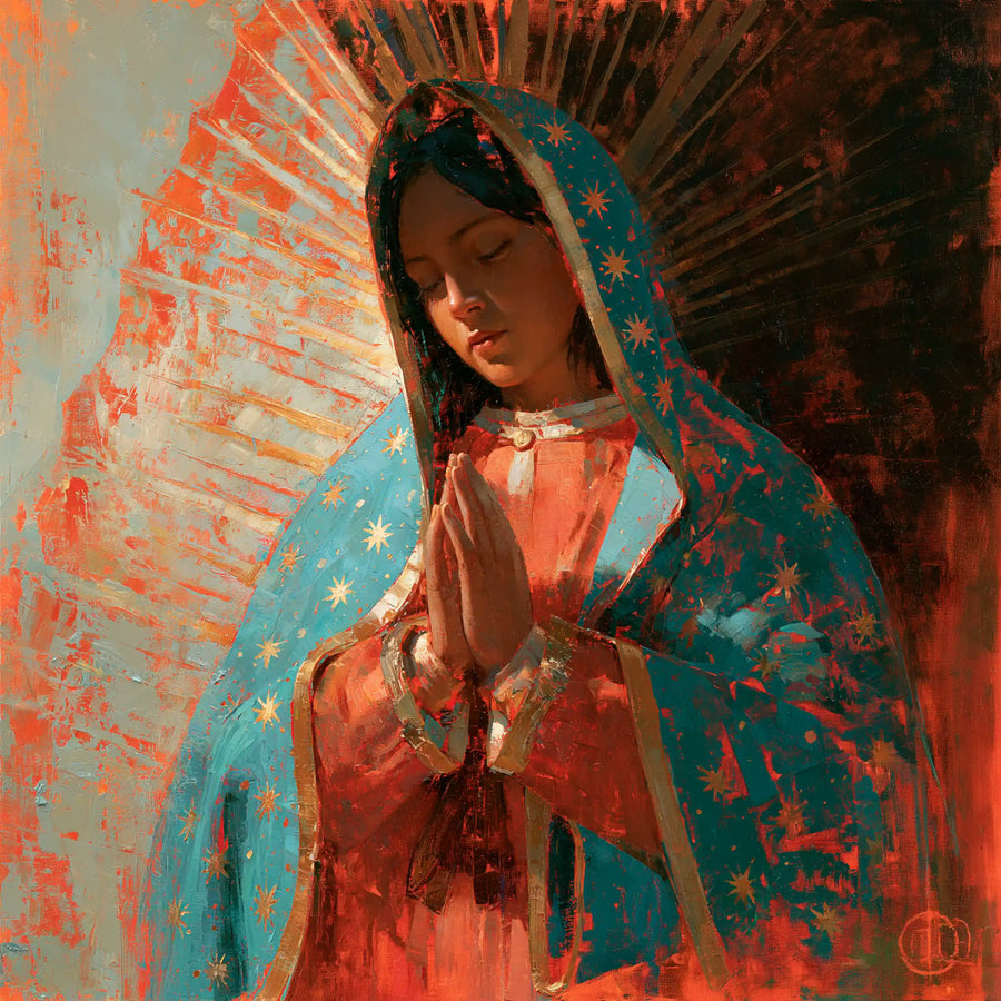 Our Lady of Guadalupe – Expressionist · Square no. 1