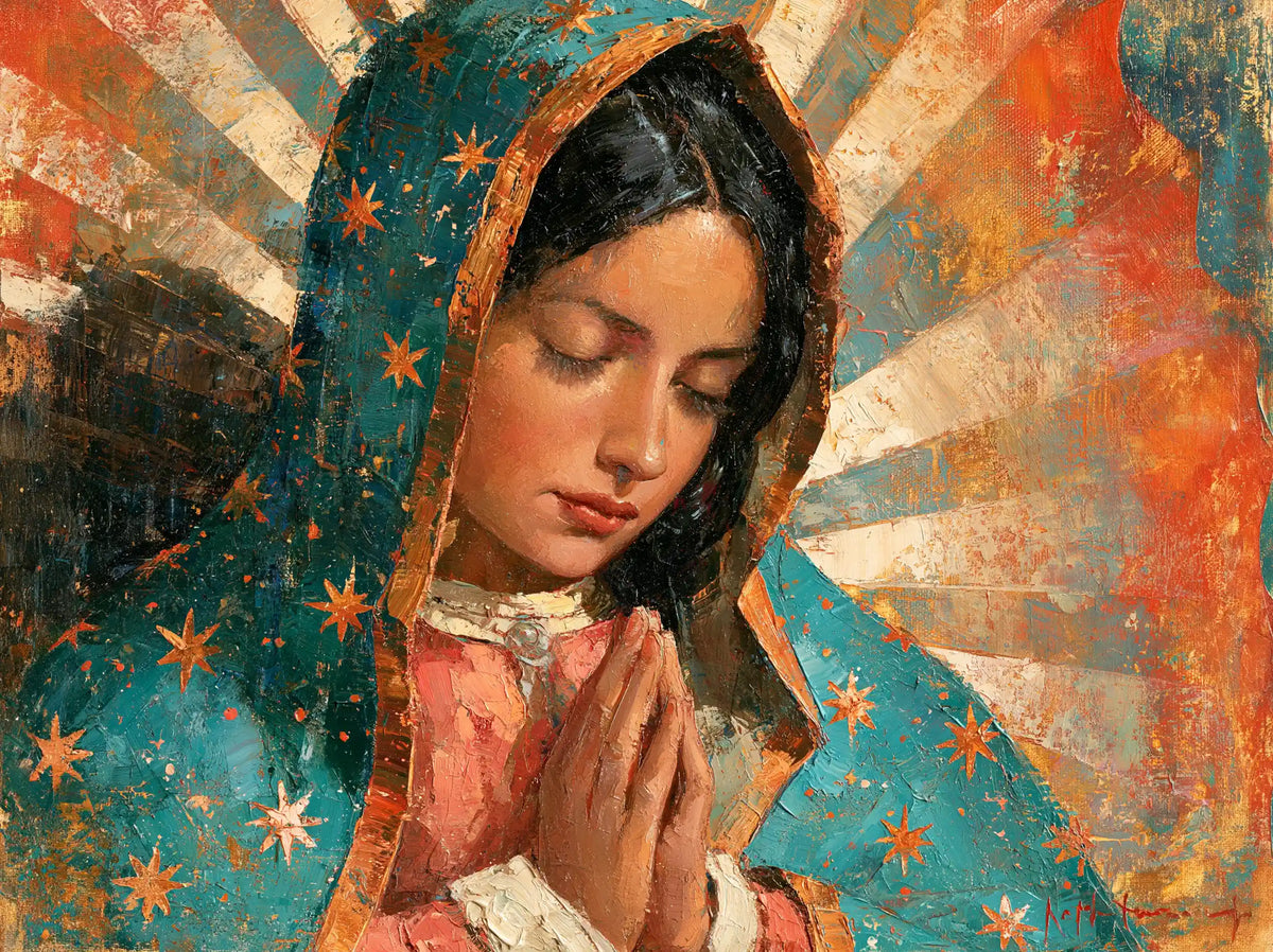 Our Lady of Guadalupe – Expressionist · Landscape no. 7