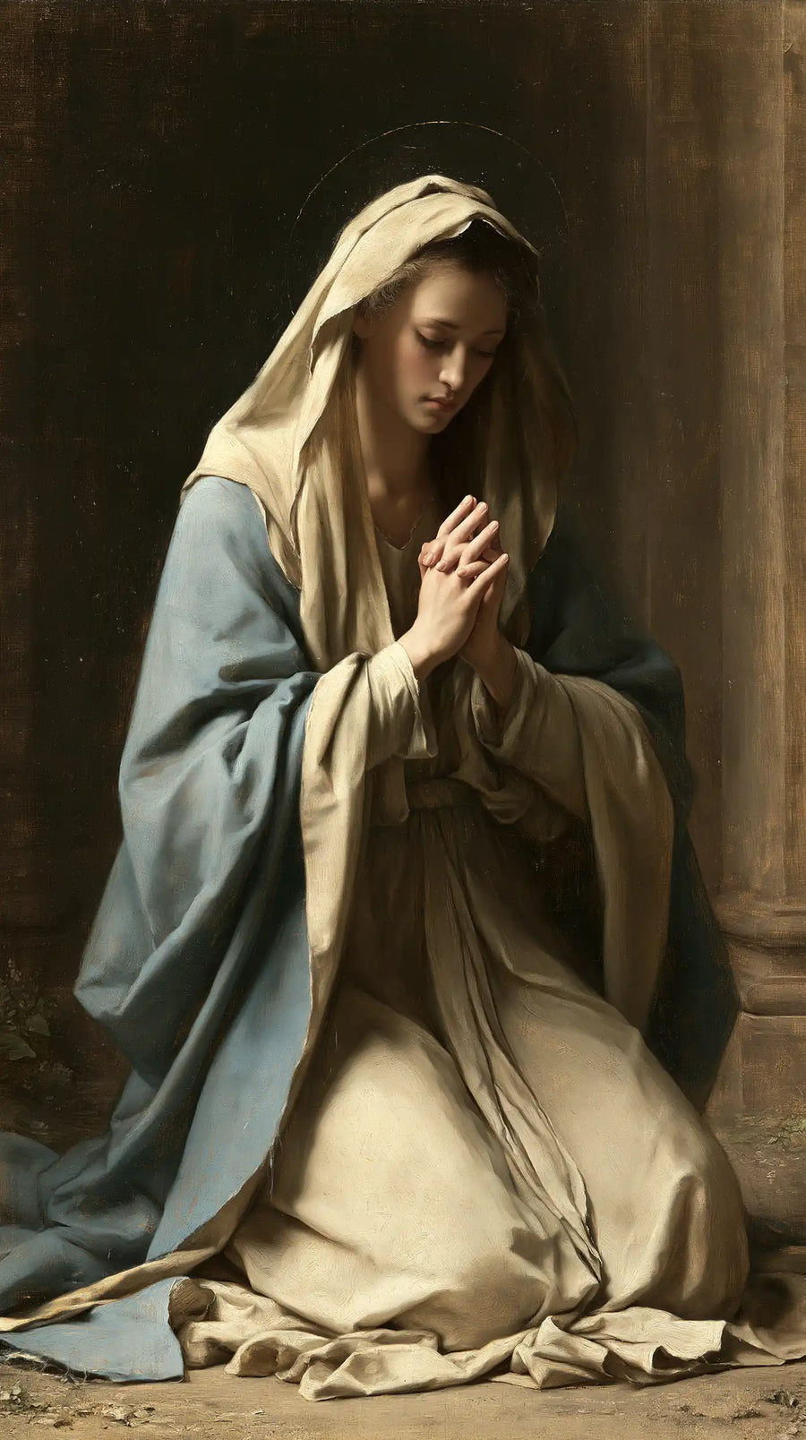 Virgin Mary in Prayer - Florentine Renaissance · Portrait n° 22