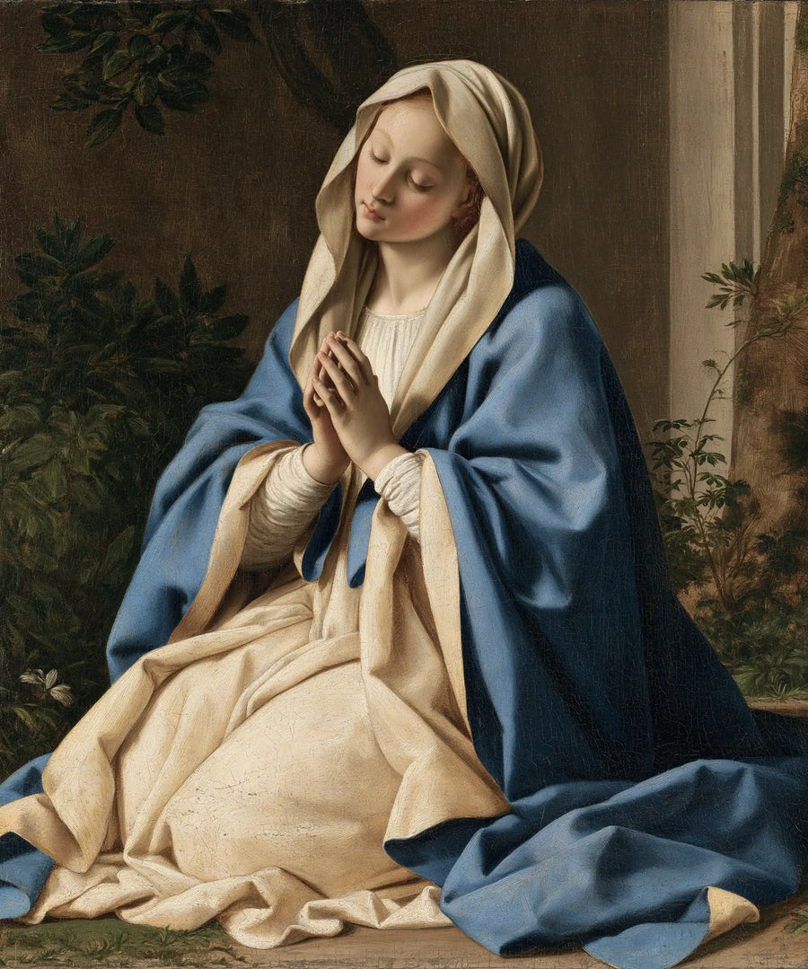 Virgin Mary in Prayer - Florentine Renaissance · Portrait n° 44
