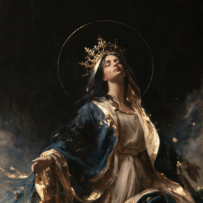 Mary, Queen of Heaven — The Fine Circle Around the Heavenly Gaze