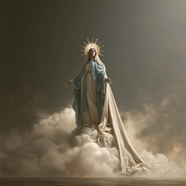 Mary Queen of Heaven - Contemporary Minimalism · Square n° 5