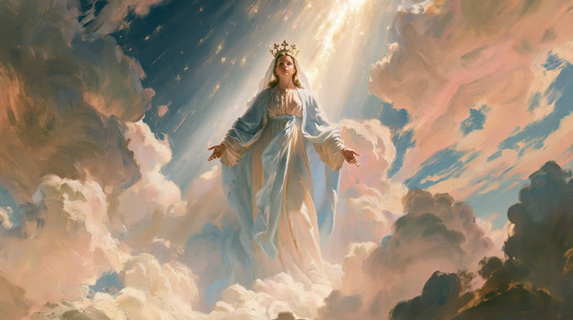 Mary Queen of Heaven - Impressionist · Landscape n° 10