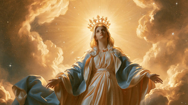 Mary, Queen of Heaven — Arms Offered in the Chamber of Light