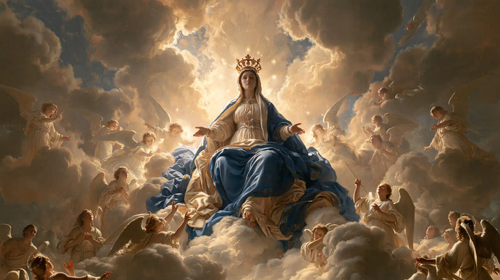 Mary, Queen of Heaven — The Queen at the Centre of the Amber Cloud