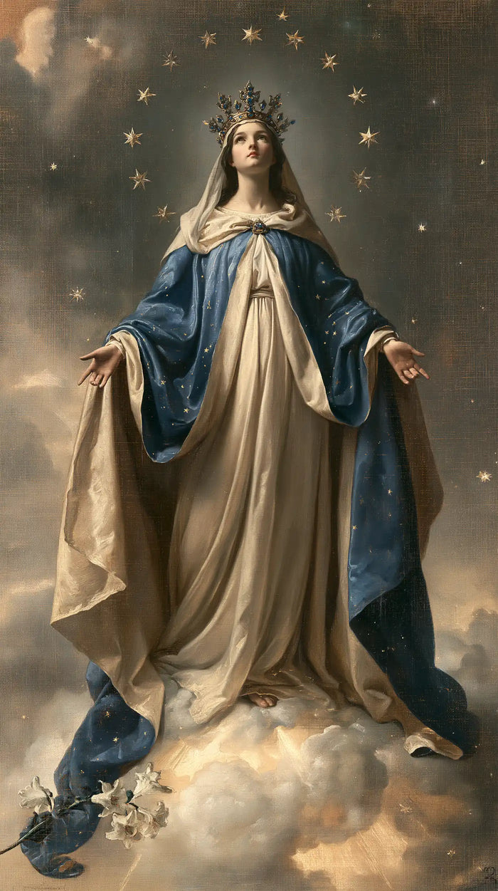Mary Queen of Heaven - Symbolist · Portrait n° 5