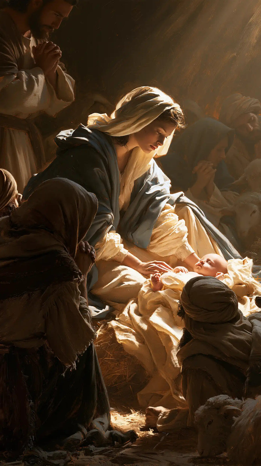 The Nativity - Mary and the Shepherds · Portrait n° 6