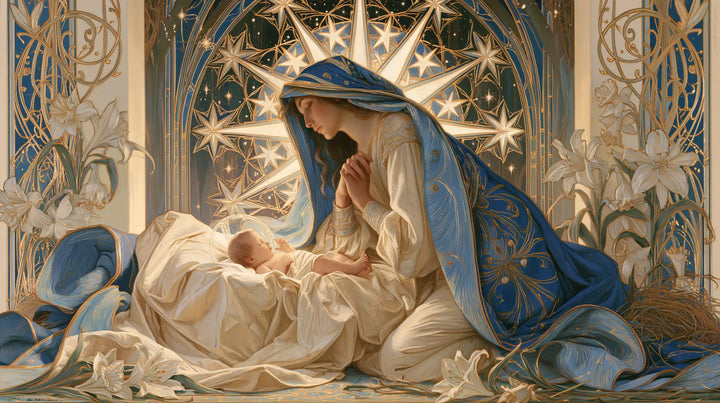 The Nativity - Sacred Art Nouveau · Landscape n° 5