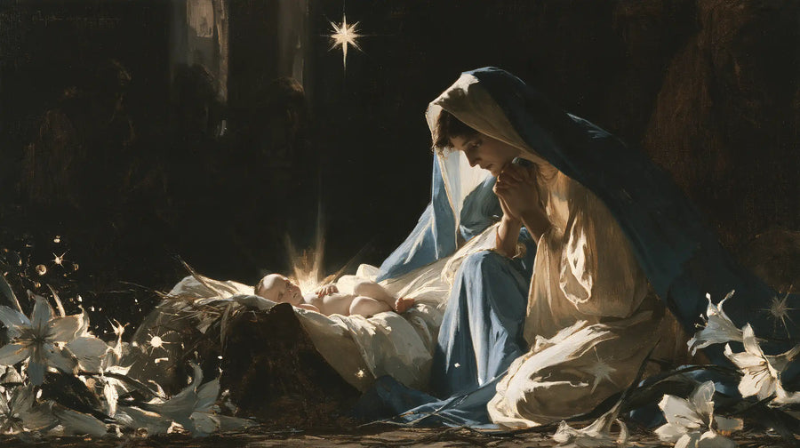 The Nativity - Symbolist · Landscape n° 10