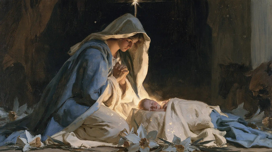 The Nativity - Symbolist · Landscape n° 14