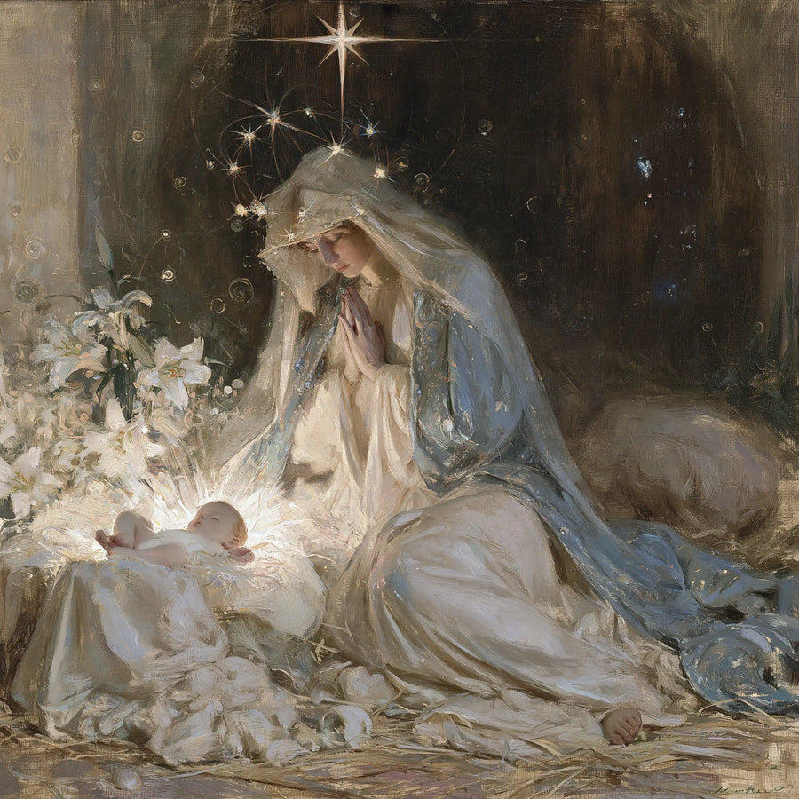 The Nativity - Symbolist · Square n° 5
