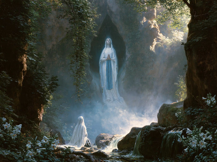 Heavenly Our Lady of Lourdes · Landscape no. 21