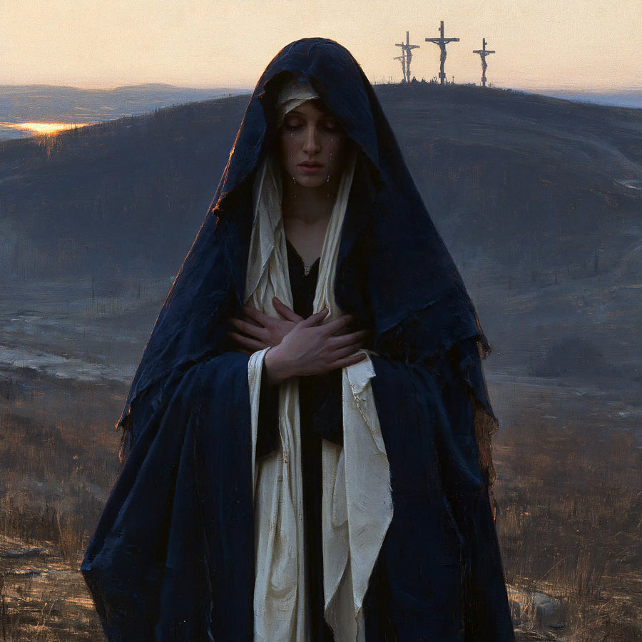 Our Lady of Sorrows - Mary before the Deserted Golgotha · Square n° 6
