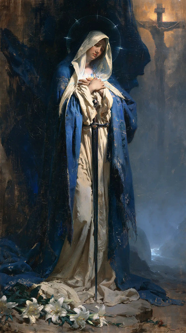 Our Lady of Sorrows - Symbolist · Portrait n° 10